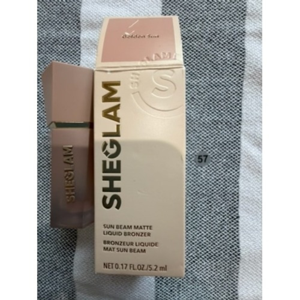 SHEGLAM Sun Beam Matte Liquid Bronzer Golden Sun 0.17 fl oz 5.2 ml New in Box